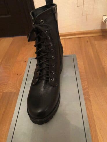 brend qadin ayaqqabilari: Ölçü: 37, rəng - Qara, Yeni — 2