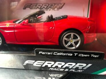 metbex tavan modelleri: Коллекционная модель Ferrari California T Open Red 2014 BBurago Scale — 4