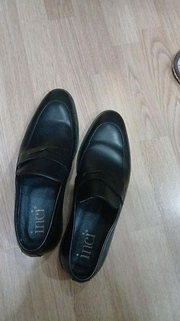 dəri ayaqqabı satışı: Kişi klassik ayaqqabısı – İnci - Brend: İnci -Ölçü:43 - Rəng: Qara - — 2