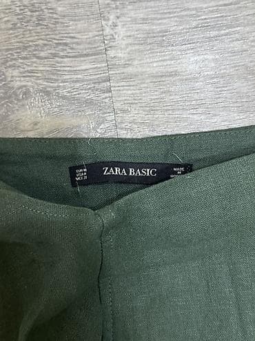 Midi Ətək, Zara, Kətan, M — 2