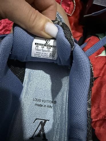 Louis Vuitton Trainer Denim krossovkalar - Model: LV Trainer - — 3