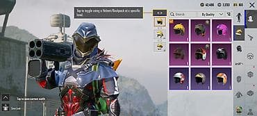 aksesuar: PUBG Mobile oyun hesabı – zəngin kosmetik kolleksiya - Platforma — 3