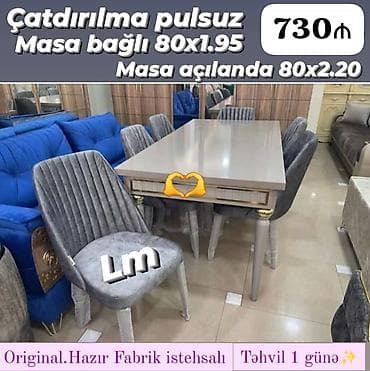 lalafo.az samovarlar: Masa ve oturacaq yeni rəng seçimi var — 1