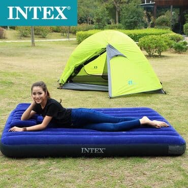 şişmə döşək: Cadir matrasi teze mallar 1 neferlik 2 neferlik Nasos elave satilir — 2