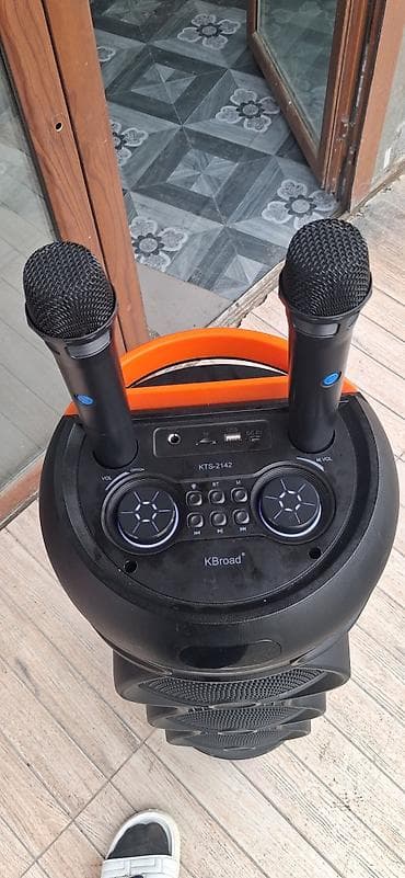 magintafon satisi: Portativ karaoke səs sistemi – KBroad KTS-2142 Xüsusiyyətlər: - 3 — 2