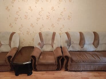 İşlənmiş, Divan, 2 kreslo