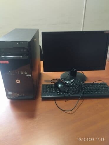 HP masaüstü kompüter dəsti Komplekt: - Sistem bloku: HP Pro 3500