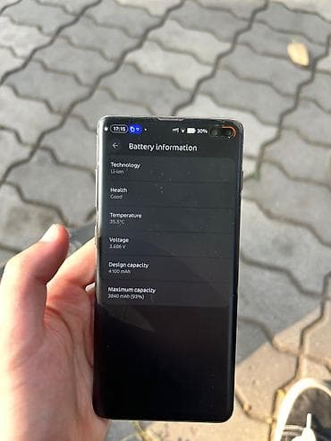 tab s7 fe: Samsung Galaxy S10 Plus, 128 GB, Barmaq izi — 9