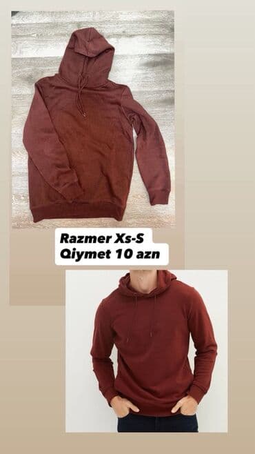 Köynəklər: Svitşot, XS — 1