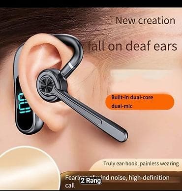 airpods qabi: Yeni Simsiz (Bluetooth) Qulaqcıqlar, Samsung, rəng - Qara — 1