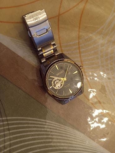 Аксессуары: Seiko Presage Automatic kişi qol saatı - Mexanizm: Avtomatik, 21 — 6