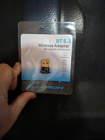 Serverlər: Hadron BT 5.3 USB Wireless Adapter - Bluetooth 5.3 texnologiyası – — 1