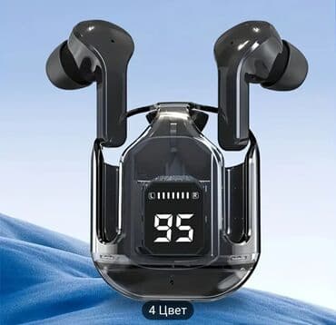 Yeni Simsiz (Bluetooth) Qulaqcıqlar, rəng - Qara