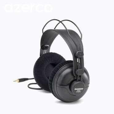 səs yazma: Yeni Simli Qulaqcıqlar, Samson, rəng - Qara — 1