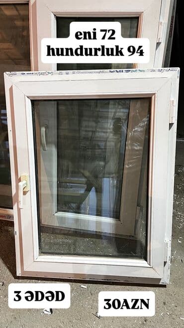 пластиковые окна баку: PƏNCƏRƏ 30 AZN
3 ƏDƏD — 1
