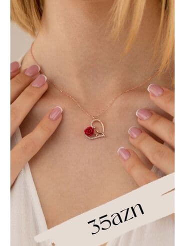 Hummer: Zərif qadın boyunbağıları kolleksiyası - Qar dənəsi asqılı gümüş — 8