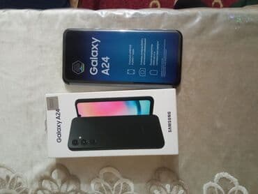 samsun a6: Samsung Galaxy A24 4G, 128 GB, rəng - Qara, İki sim kartlı, Barmaq izi — 3