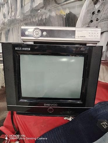 Daewoo “Multi System” kineskop televizor + Openbox F-300FTA rəqəmsal