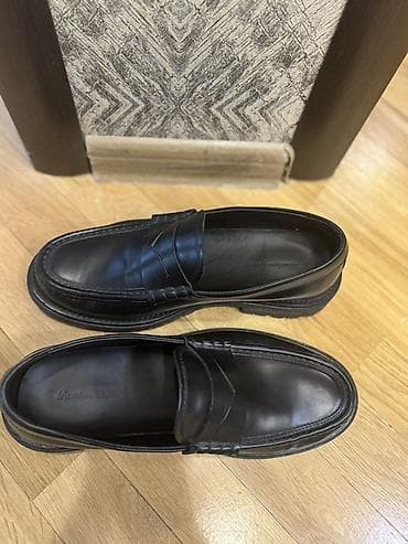 qadın ayaqqabı: Massimo Dutti kişi loaferləri Original - Model: Penny loafer - Rəng — 2
