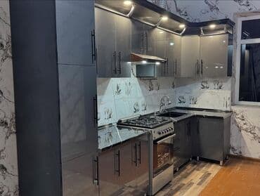 кухонный мебель: Sifarişlə mətbəx dəsti, Özü çəkən petlələr, Kredit yoxdur, Pulsuz çatdırılma — 4