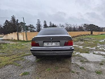 bmw e36 kuza: BMW 3 Seriyası E36 sedan - Kuzov: 4 qapılı sedan, boz rəng - — 6