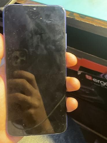 telfon satişi: Redmi 9T, 64 GB, rəng - Göy, Barmaq izi — 2
