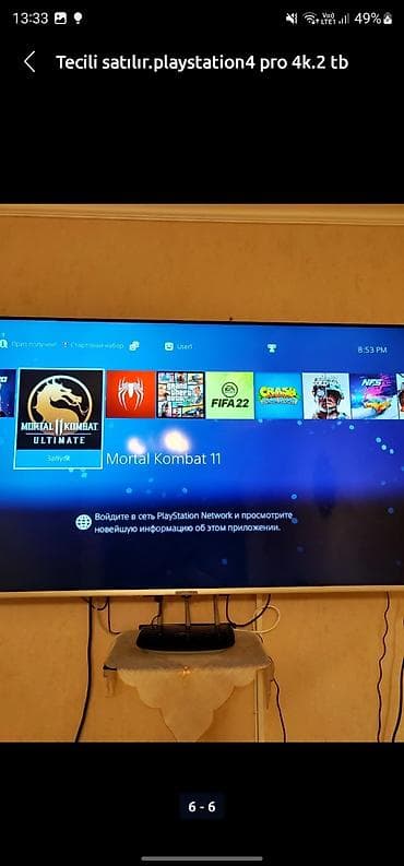 ryzen 5 5600: Ps4 pro 2tb satılır əla vəziyyətdədir play room nan alınıb iki ədəd — 1