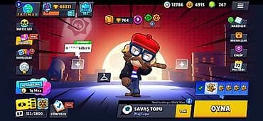 Brawl Stars hesabı – yüksək inkişaflı və tam kolleksiya Hesabda 1dəfə