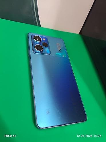 Poco X5 Pro 5G, 256 GB, rəng - Mavi, Sensor, Barmaq izi, Face ID