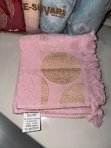 desmallar: Hamam üçün Pambıq Dəsmal — 4