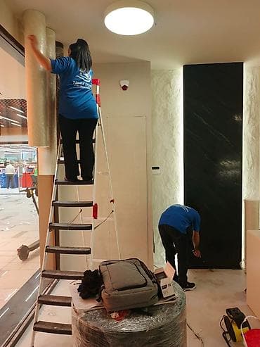 Təmizlik | Kafe, mağazalar | Təmirdən sonra təmizlik