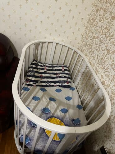 forma satisi: Oğlan və qız üçün, İşlənmiş, Beşik, Matras ilə, Yellənmə mexanizm ilə — 7