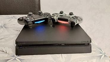 Səliqəli və zəmanətlə istifadə olunmuş PS4 Slim 1TB satılır! ⚡ Heç bir — 2