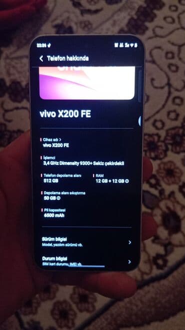 телефон fly power plus 2: Vivo X200, 512 ГБ, цвет - Серебристый, Отпечаток пальца — 7