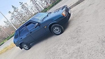 LADA Samara hatchback - Kuzov: 5 qapılı hatchback, tünd mavi rəng -
