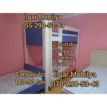 ucuz kravat: Oğlan və qız üçün, Yeni, Çarpayı, Matrassız, Siyirməsiz, Laminat — 3