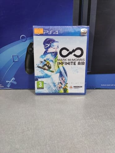 dvd disk oyun: Playstation 4 üçün mark mcmorris infinite air oyun diski. Tam yeni — 1