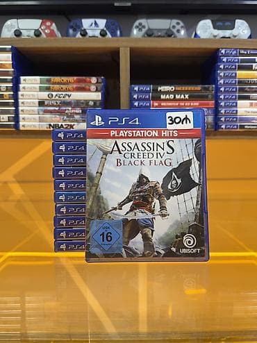 ps3 ps4: Assasins Creed Black Flag-PS4 diski Oyun diski tam işlək — 1