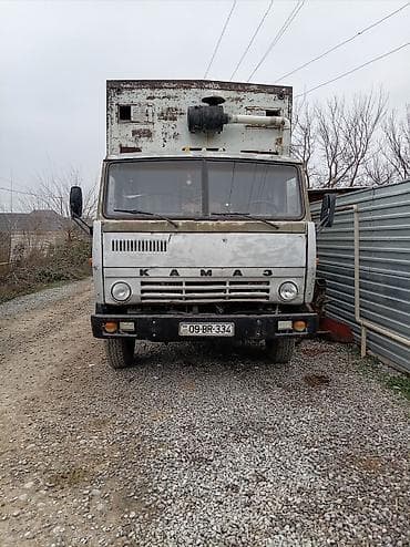 KAMAZ yük maşını – izoterm/refrijerator tipli üstyapı ilə