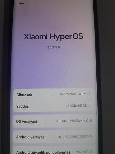 Telefonun birdene arxa krsqasl deyslib basqa problemi yoxdu qiymet