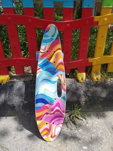 детские самокаты с родительской ручкой: Skeybord, Kaykay, Skeyt və Pennyboardlar🛹 🔹Hər növ və hər yaşa uyğun — 2