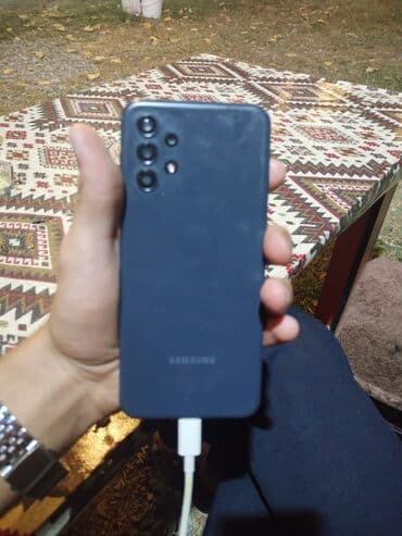 samsung rl55tte1l: Samsung Galaxy A13, 64 GB, rəng - Göy, Qırıq, Barmaq izi, Simsiz şarj — 1