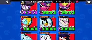 qızıl əşyalar: Brawl Stars hesabı – “Ken Kaneki” - Kupa: 24,570 (ən yüksək: 24,571) — 9