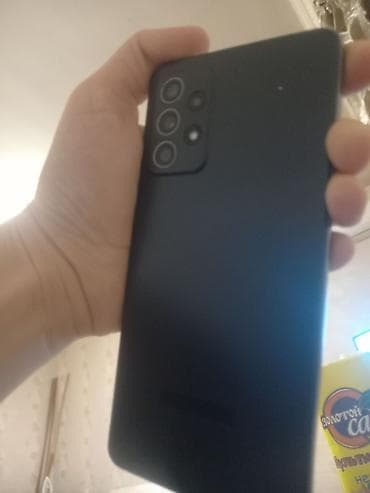 Kompüter, noutbuk və planşetlər: Samsung Galaxy A52, rəng - Göy — 3