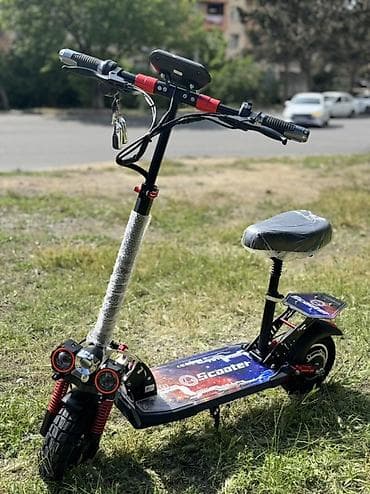 skuter samokat: Yeni Elektrik samokat 8", 351 - 500 Vt, > 45 km/s, Pulsuz çatdırılma — 2