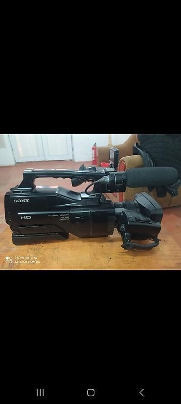 Sony HD professional video kamera seti Səlqəli isdifadə olunub