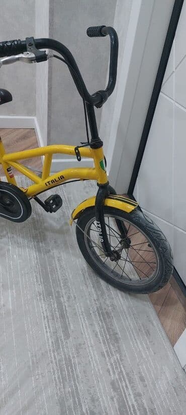 shimano velosipedi: İşlənmiş İki təkərli Uşaq velosipedi 16", sürətlərin sayı: 1, Ünvandan götürmə, Ödənişli çatdırılma — 2
