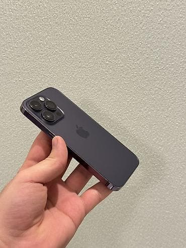iphone 14 tap az: IPhone 14 Pro, 128 GB, Deep Purple, Simsiz şarj, Face ID — 4