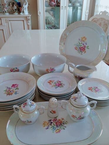 Nahar dəsti, Farfor, 6 nəfərlik, Almaniya