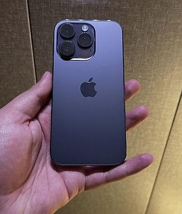 apple watch ultra 1: IPhone 14 Pro, 256 GB, Deep Purple, Zəmanət, Simsiz şarj, Face ID — 1